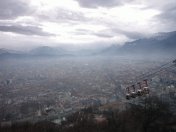 View on Grenoble from the Bastille