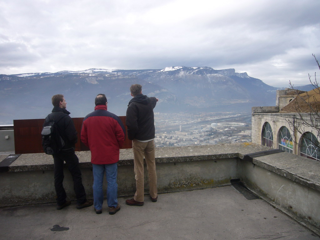 Rick, Paul and David at the Bastille