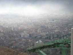 View on Grenoble from the Bastille