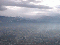 View on Grenoble from the Bastille