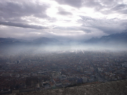 View on Grenoble from the Bastille