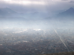 View on Grenoble from the Bastille