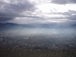 View on Grenoble from the Bastille