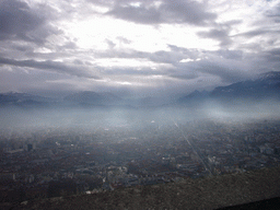 View on Grenoble from the Bastille