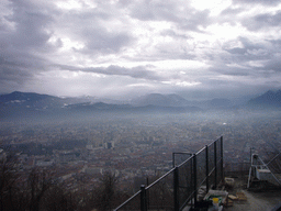 View on Grenoble from the Bastille