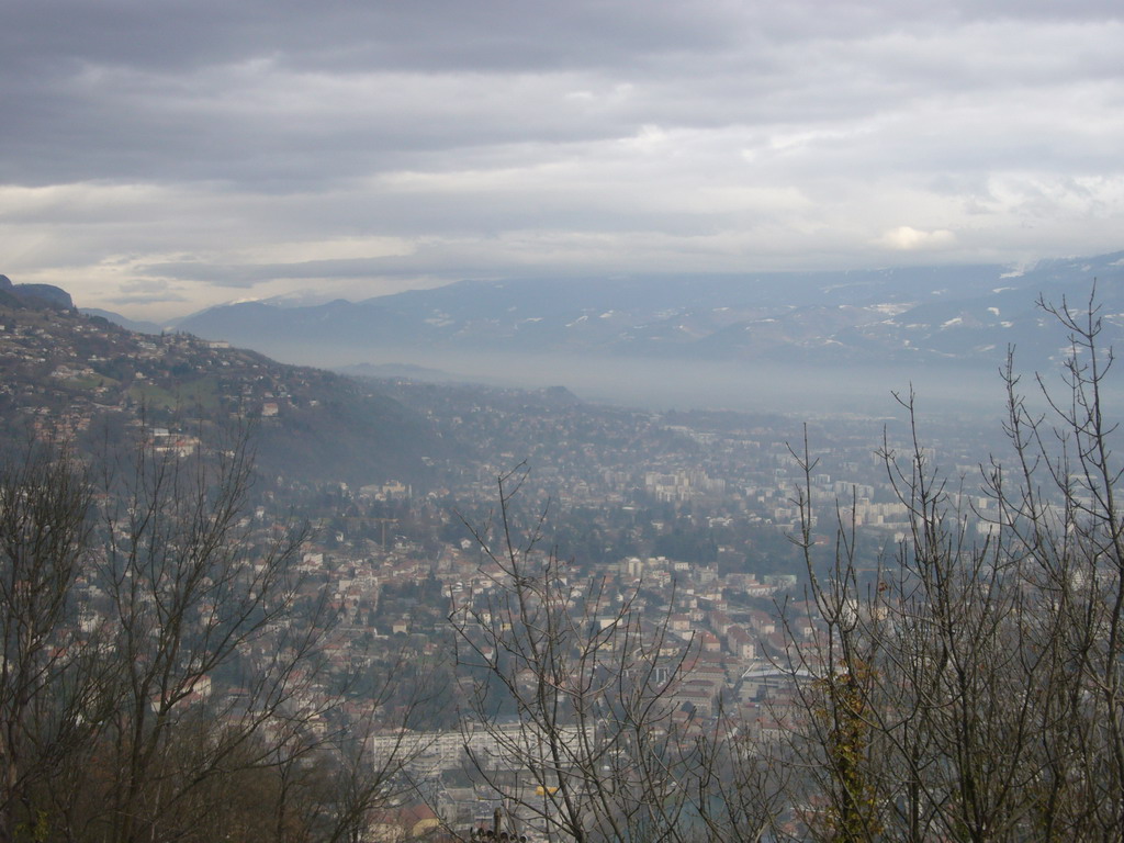 View on Grenoble from the Bastille