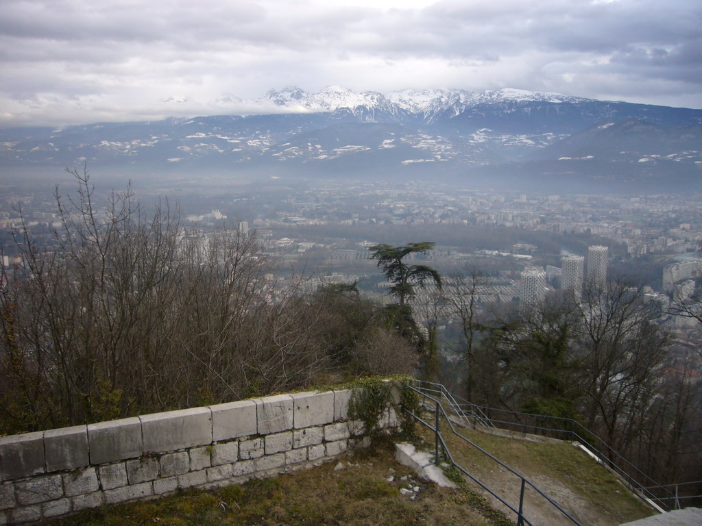 View on Grenoble from the Bastille