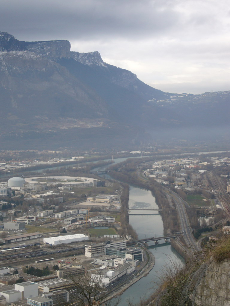 View on Grenoble from the Bastille