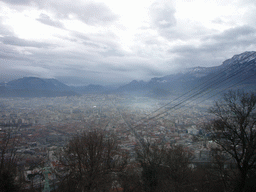 View on Grenoble from the Bastille