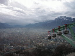 View on Grenoble from the Bastille