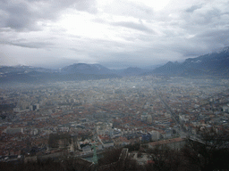 View on Grenoble from the Bastille