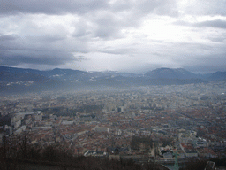 View on Grenoble from the Bastille