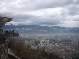 View on Grenoble from the Bastille