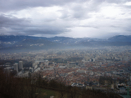 View on Grenoble from the Bastille