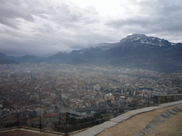 View on Grenoble from the Bastille