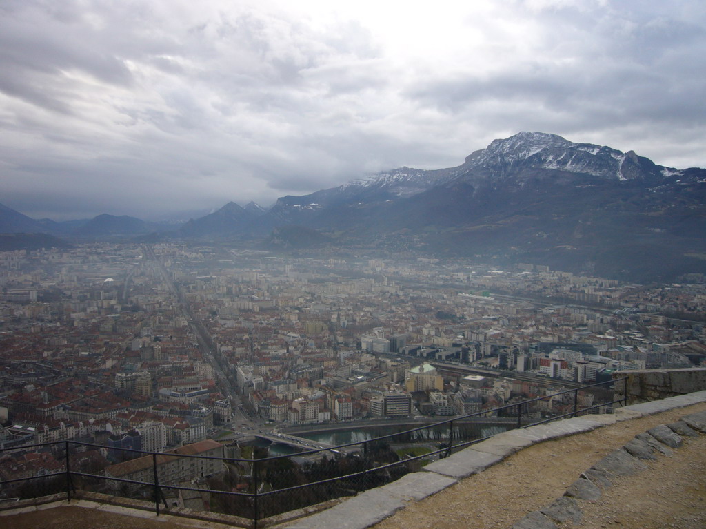 View on Grenoble from the Bastille