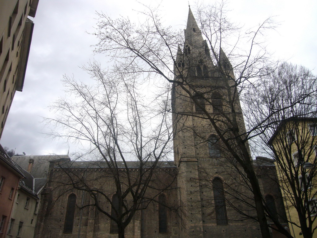 The Église Saint-André church