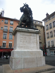 Statue at the Place Saint-André square