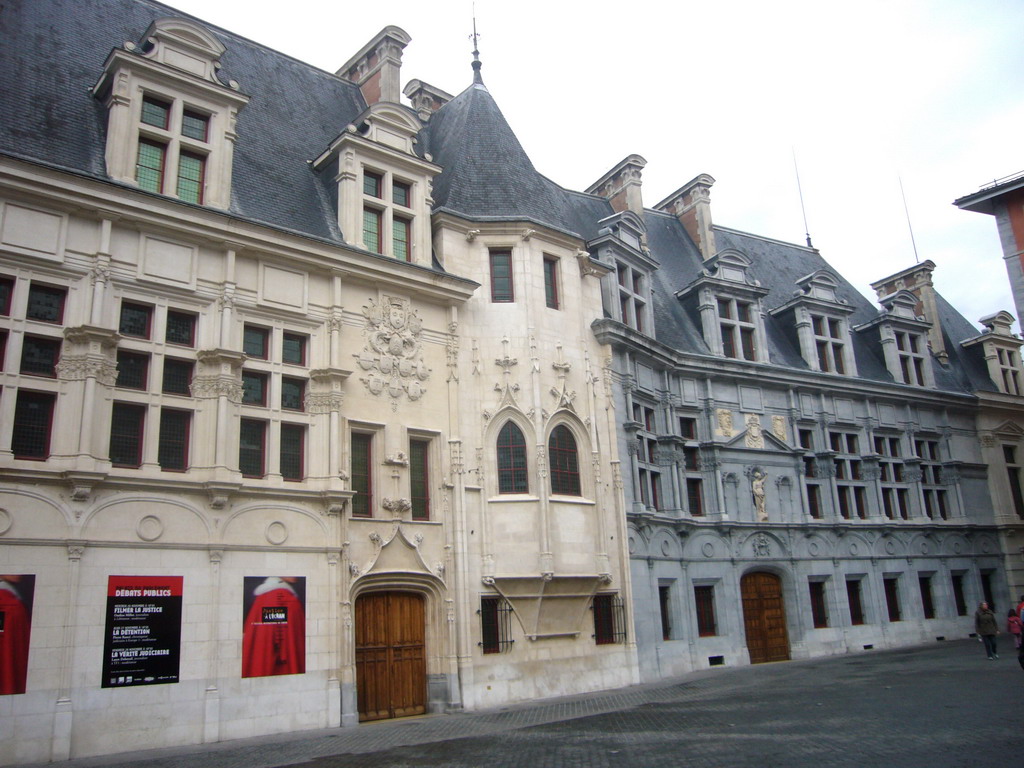 The Palais de Justice at the Place Saint-André square
