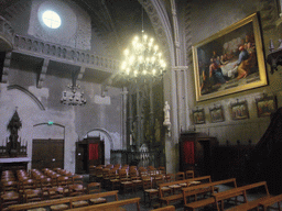 Nave of the Église Saint-Hugues, directly attached to the Cathedral Notre Dame de Grenoble