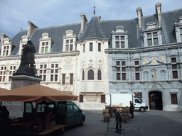 The Palais de Justice at the Place Saint-André square