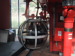 The cable lift to the Bastille