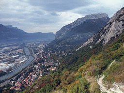 The northwest side of the city, viewed from the Terrasse des Géologues at the Bastille