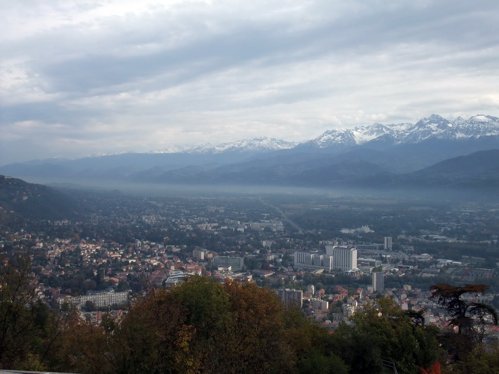 The northeast side of the city, viewed from the top of the Bastille