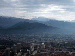 The southeast side of the city, viewed from the top of the Bastille