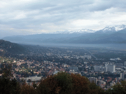 The northeast side of the city, viewed from the top of the Bastille