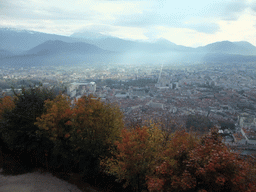 The southeast side of the city, viewed from the Bastille