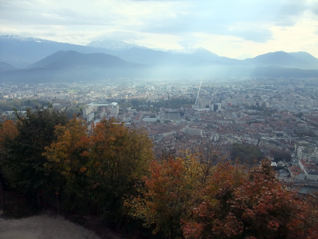 The southeast side of the city, viewed from the Bastille