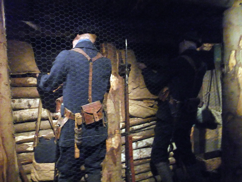 Mountain soldiers in the Musée des Troupes de Montagne