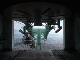 Entry point of the cable lift from the Bastille