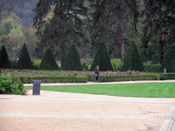 Miaomiao at the gardens of the Château de Vizille