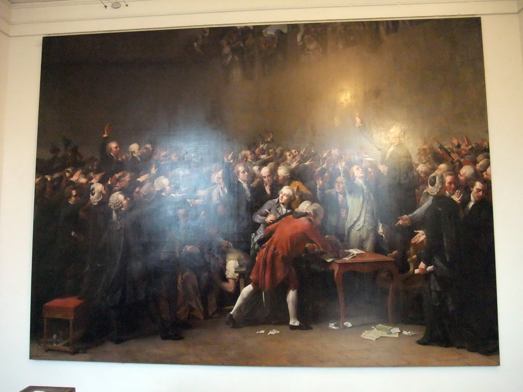 Painting, at the Musée de la Révolution Française de Vizille