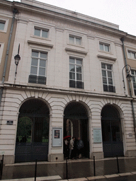 Entrance of the Museum of Natural History at the Rue Dolomieu street