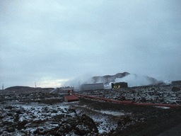 The Svartsengi Power Station, viewed from the rental car