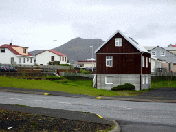 Houses at the Ægisgata street