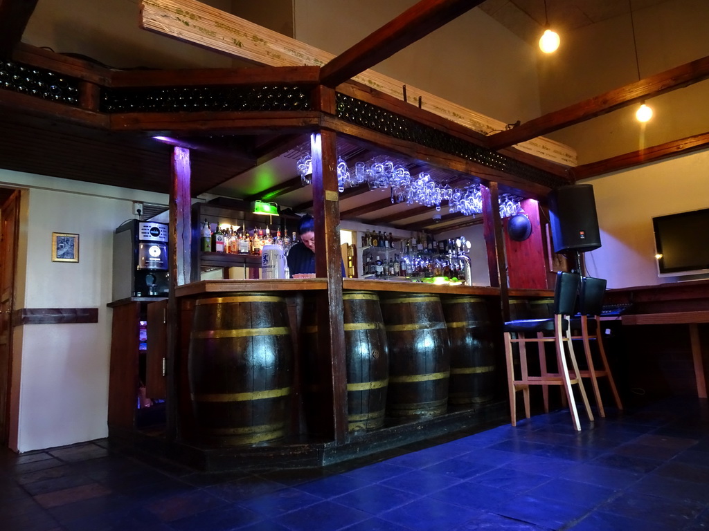 Interior of the Fish House restaurant