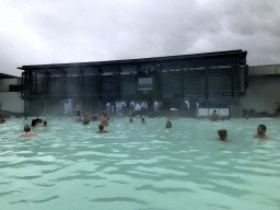 Main building of the Blue Lagoon geothermal spa