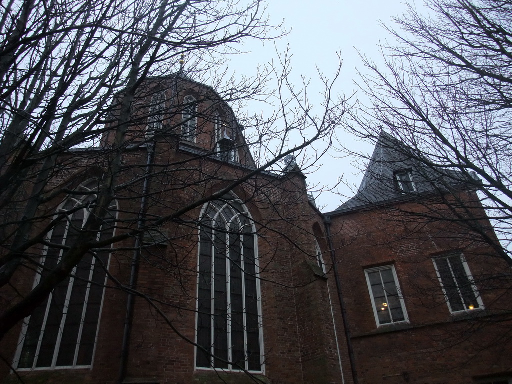 The Martinikerk church, viewed from the Martinikerkhof square