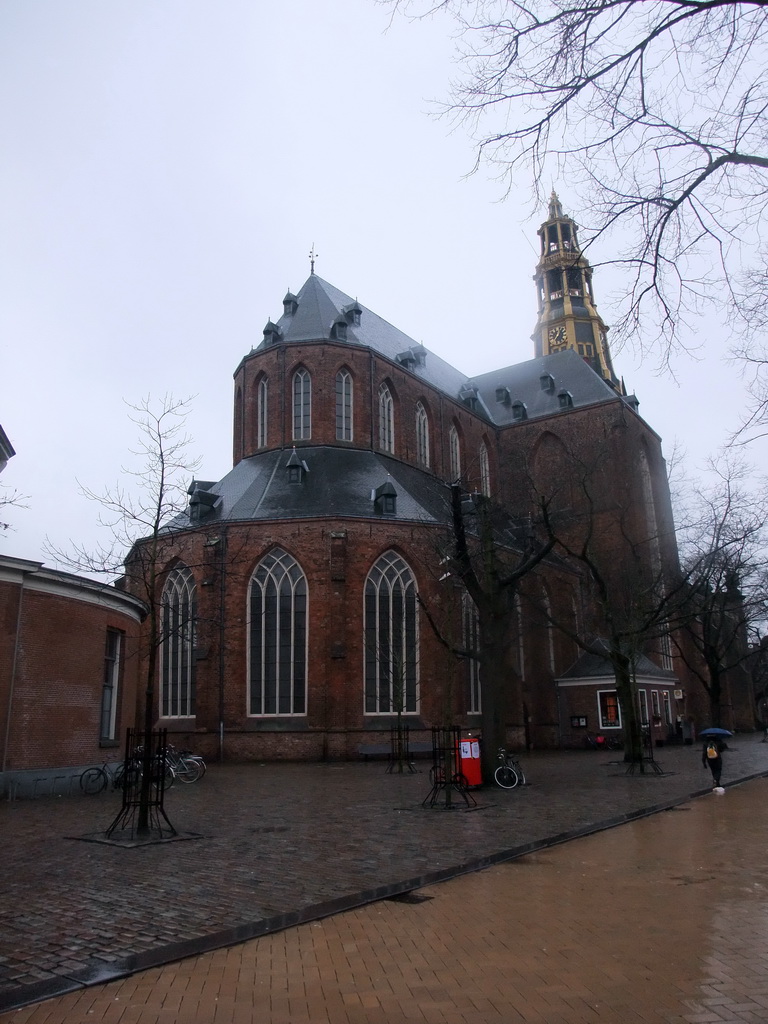 The Der Aa-kerk church at the Akerkhof square