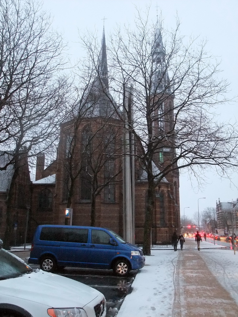The Sint-Jozefkerk church, viewed from the Rademarkt street