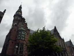 Front of the Academiegebouw building at the Broerstraat street