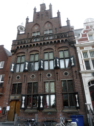 Front of the Van Swinderen Huys building at the Oude Boteringestraat street