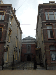 Front of the Doopsgezinde Kerk church at the Oude Boteringestraat street