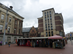 Market stall at the Waagplein square