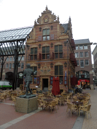 Front of the Waag building at the Waagplein square