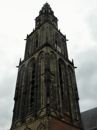 The Martinitoren tower, viewed from the Grote Markt square